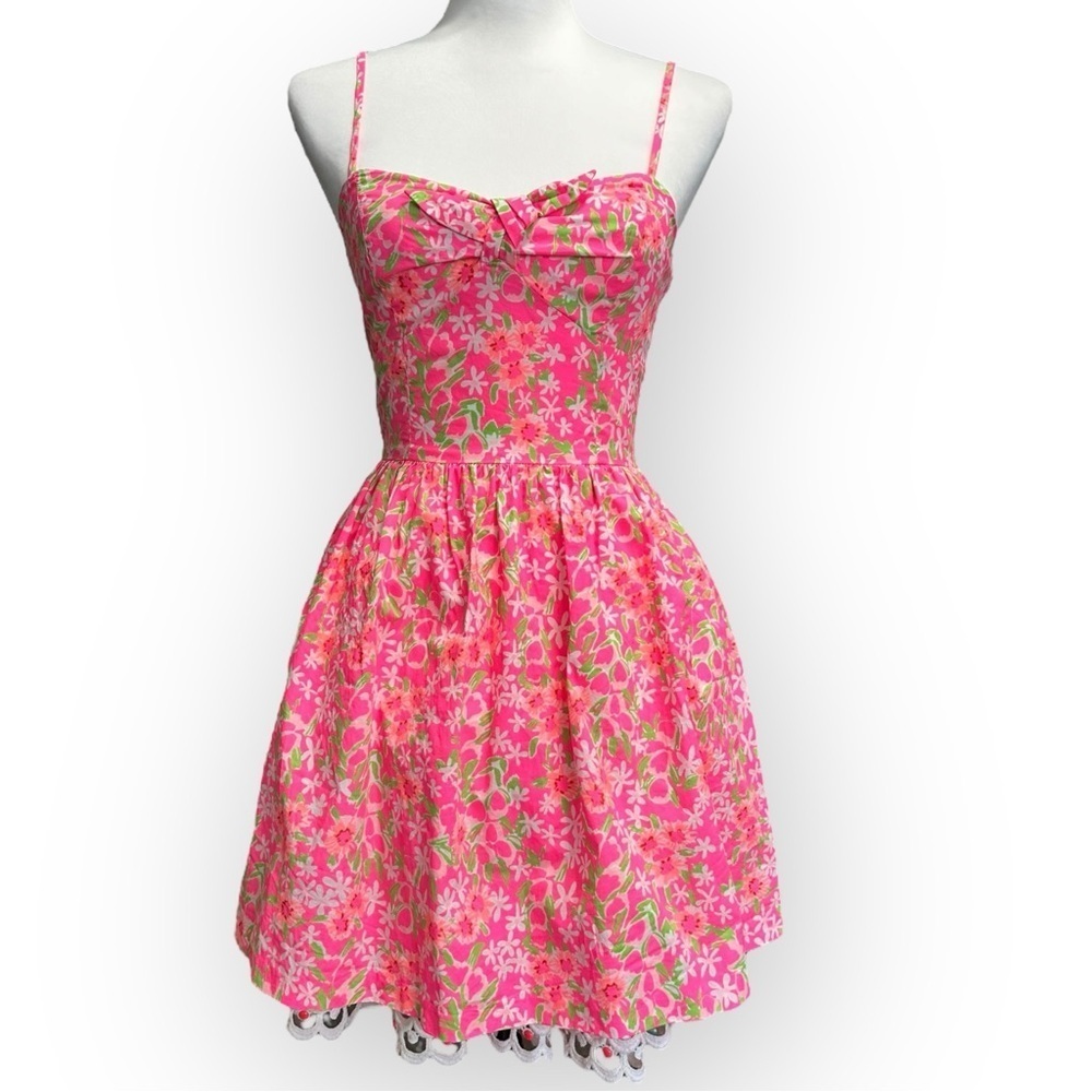 Lilly Pulitzer Macauley Dress Fiesta Pink. Size 00 Spring Dress